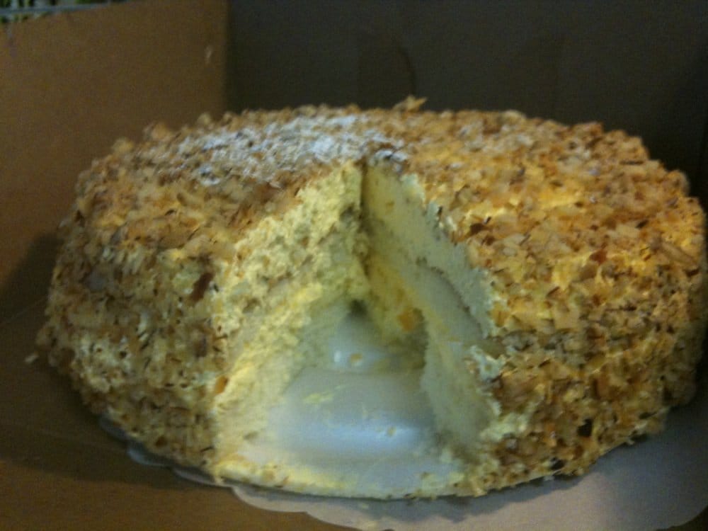 Peters Bakery San Jose Burnt Almond Cake Peters Bakery San Jose Burnt Almond Cake