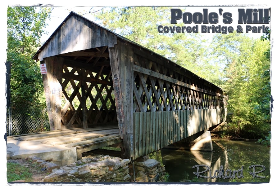 Poole’s Mill Covered Bridge Landmarks & Historical Buildings Ball