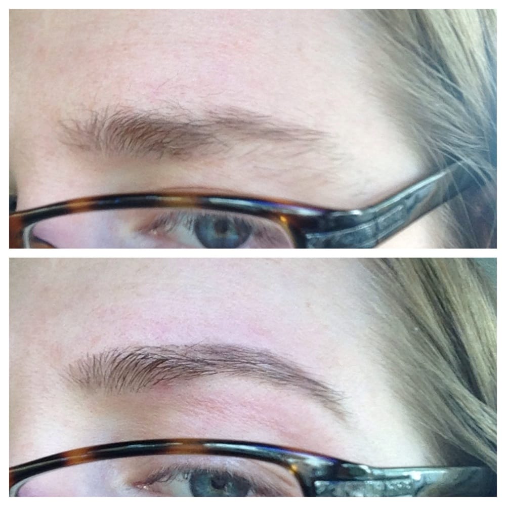 Before and after Ginger works miracles on my noarch eyebrows! Yelp
