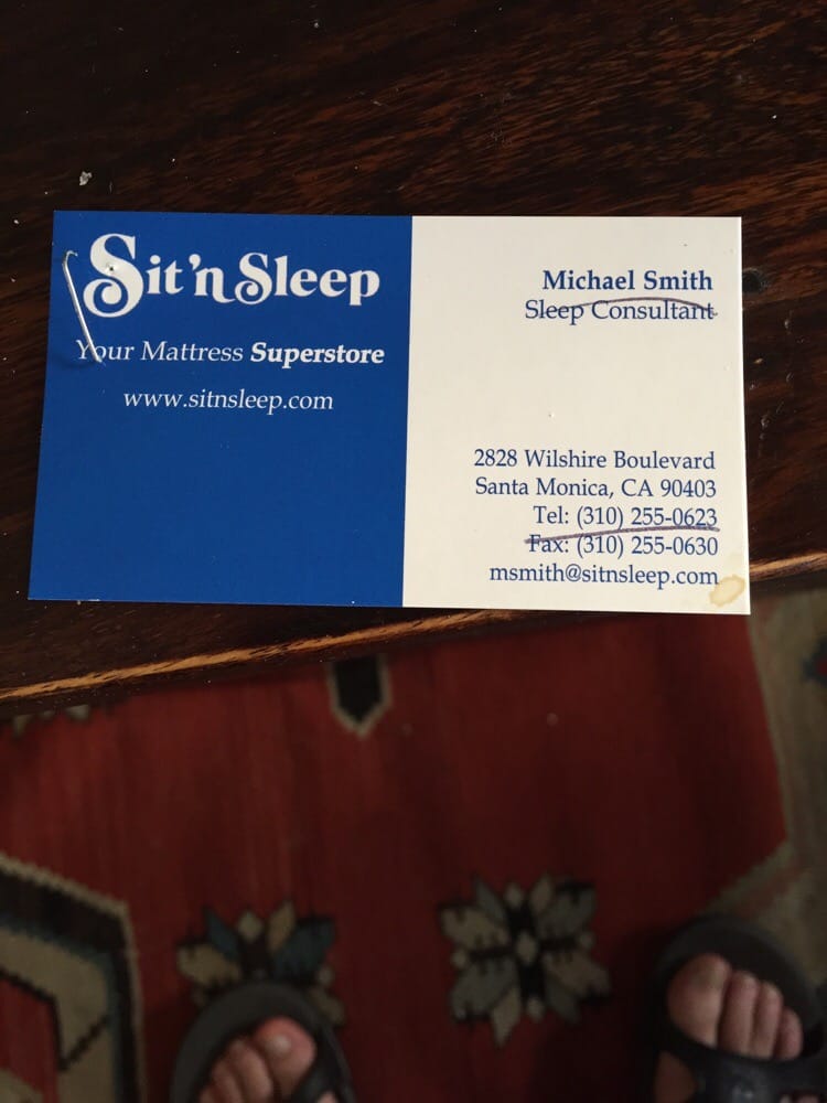 Sit ‘n Sleep Mattresses Santa Monica Santa Monica, CA Reviews