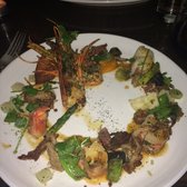 Ruxbin - Chicago, IL, United States. Nigerian prawn and pulled pork