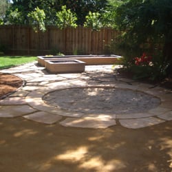 JJ Smith Landscape Design/Build - Sandbox surrounded by Buckskin 