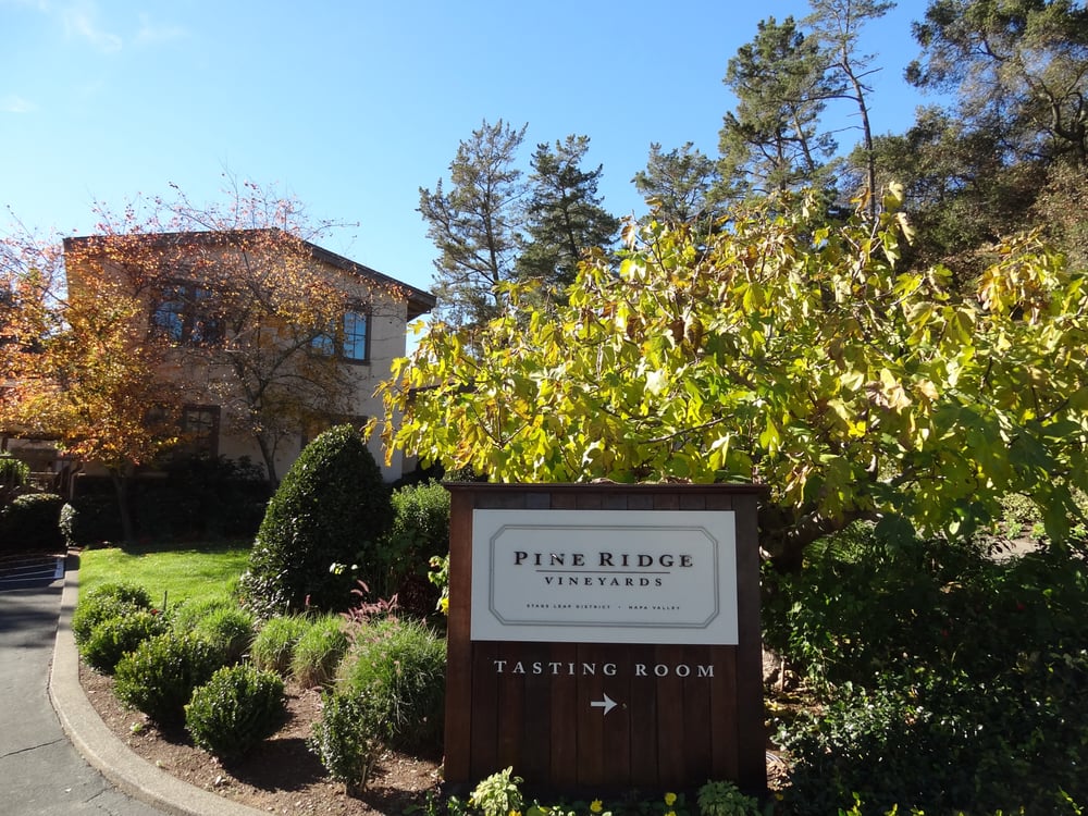 Pine Ridge Vineyards Napa, CA Yelp