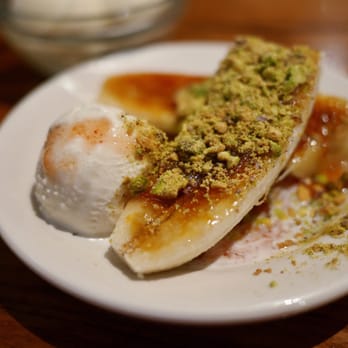 Cafe Ba-Ba-Reeba! - Chicago, IL, United States. Caramelized Banana - it's like creme brûlée but healthier...