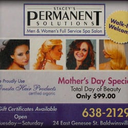 Stacey's Permanent Solutions Stacey's Permanent Solutions