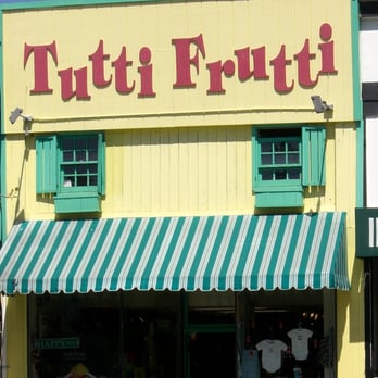 Tutti Frutti Cards Gifts & Fun Stuff - San Francisco, CA, United States. Cute storefront