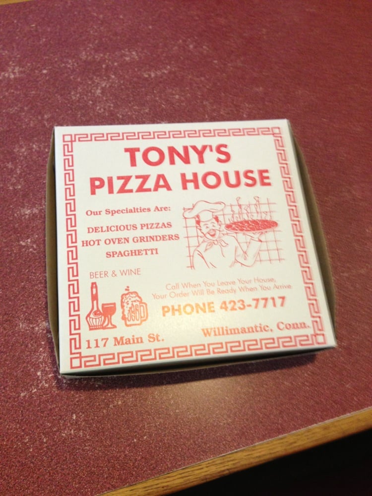 Tony’s Pizza Pizza Willimantic, CT Reviews Photos Menu Yelp