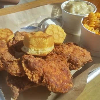 Honey Butter Fried Chicken - Chicago, IL, United States. 4 piece fried chicken Sides Smashed potatoes Mac & cheese