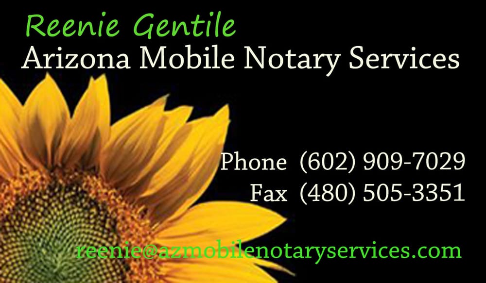 Arizona Mobile Notary Services Notaries Phoenix, AZ Yelp