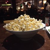 Driskill Bar - Parmesan chive popcorn. Happy hour $3.  Normally $6 - Austin, TX, United States