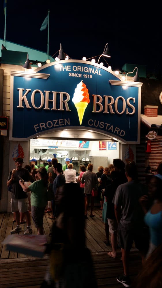 Kohr Bros Frozen Custard Ice Cream & Frozen Yogurt Ocean City, NJ Reviews Photos Yelp