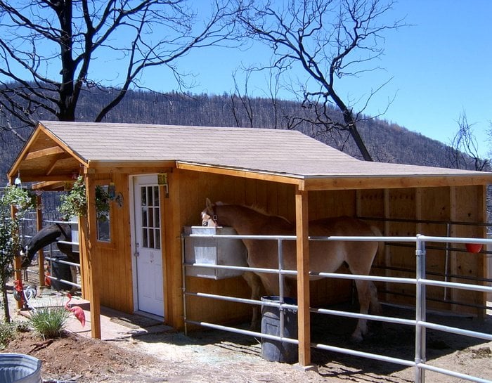  San Diego, CA, United States. 10' x 12' hay and tack shed with lean-to
