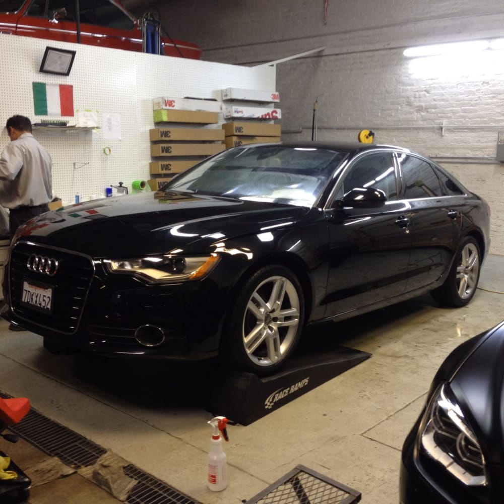 San Francisco Automotive Window Tinting On A Audi A6 With