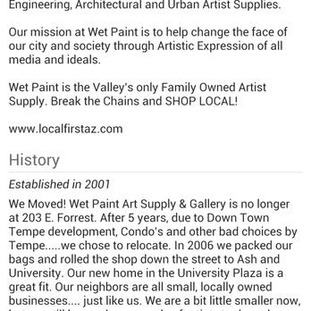 Wet Paint Art Supply Tempe Az Wet Paint Art Supply Tempe Az