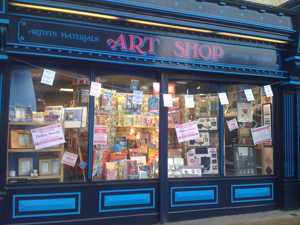 Art Shop I.Hughes Arts & Crafts 12 Bondgate Darlington, United
