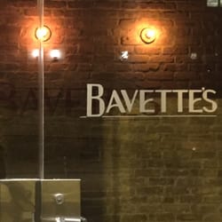Bavette's Bar & Boeuf - Chicago, IL, United States. OMGEM!! Ooh I luv the door, the brick wall & the GEMsterious feel of GEMettes!! Is this a steakhouse or a...?!!
