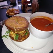 Farmhouse - Chicago, IL, United States. "Trippel" Slow-Roasted Pork Belly and Grilled Cheese Sandwich