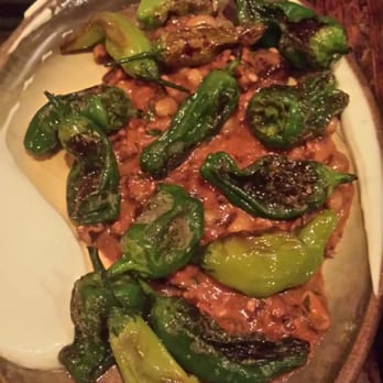 Verbena - Shishito pepper and padron pepper with chick pea - highly recommend it - San Francisco, CA, United States