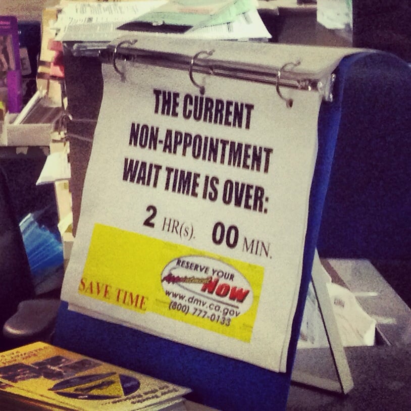 dmv santa clara wait time