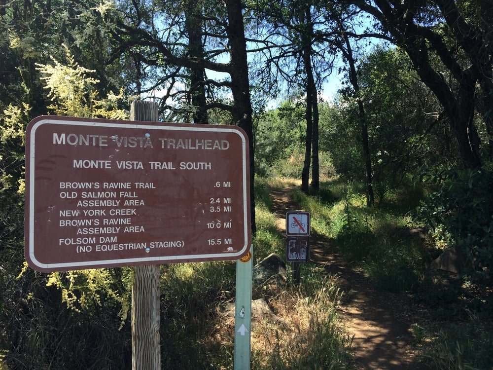Salmon Falls Mountain Bike Trail Hiking El Dorado Hills, CA, United