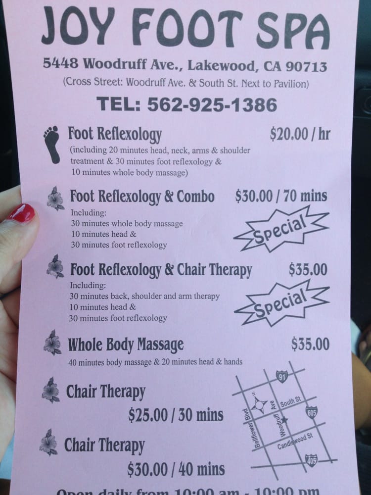 Joy Foot Spa Massage Lakewood, CA Reviews Photos Yelp