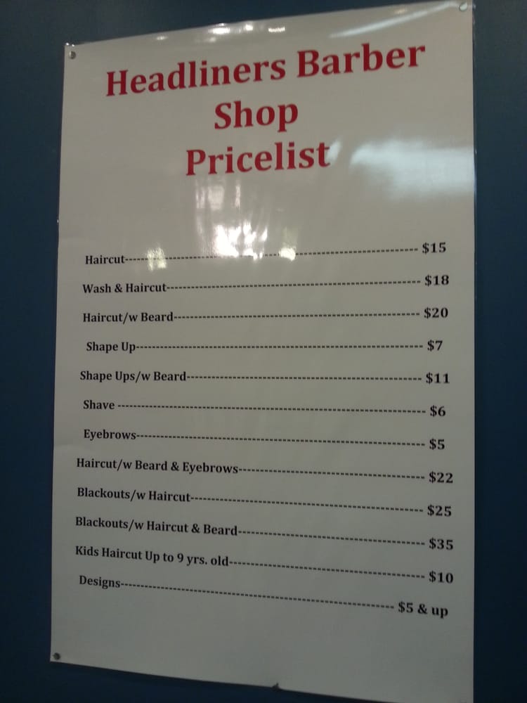 Headliners Barber Shop Barbers 26 S St Newark, NJ Reviews