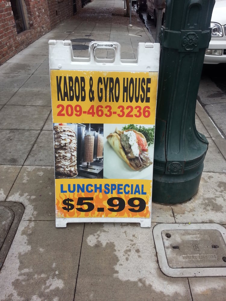 Kabob & Gyro House 164 Photos Greek 225 E Channel St Stockton