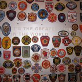 FDNY Fire Zone - New York, NY, United States. Wall of badges!