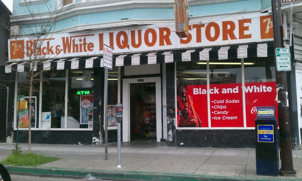 Black & White Liquor Store Beer, Wine & Spirits South Berkeley