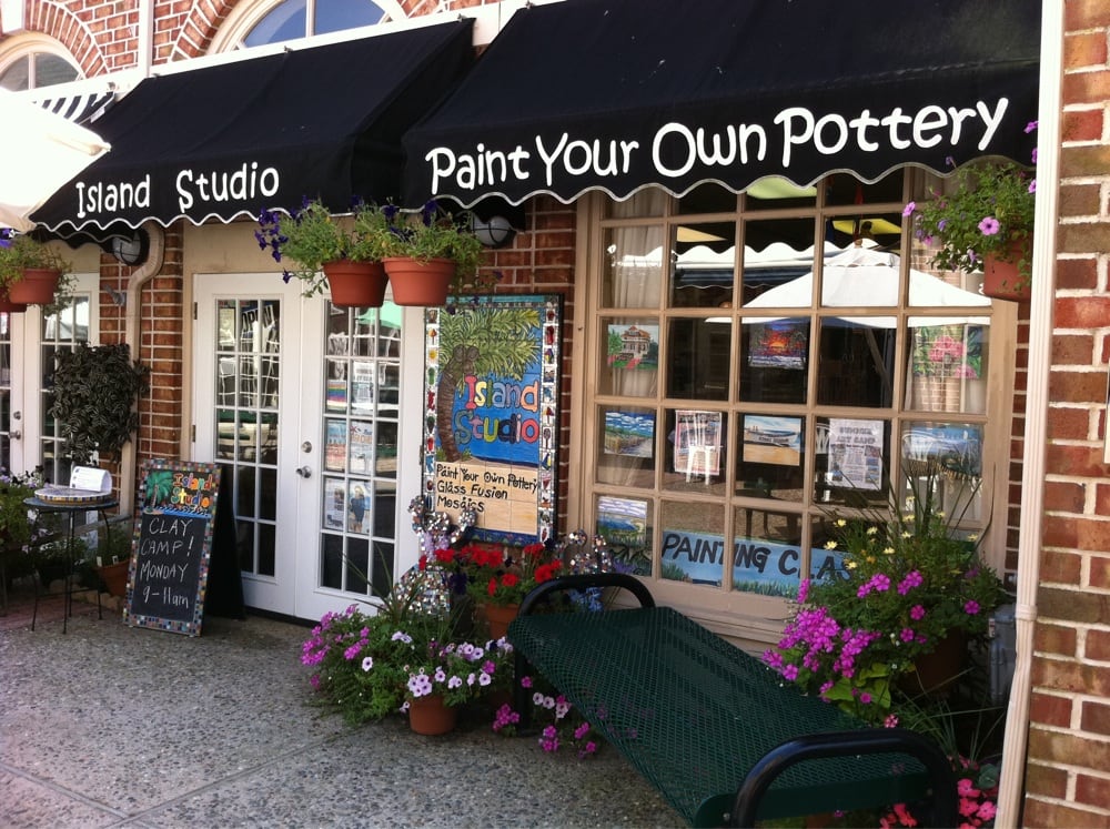 Island Studio Paint Your Own Pottery Stone Harbor, NJ Yelp