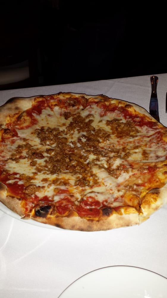Salsiccia (italian sausage) pizza at Luna Rosa | Yelp