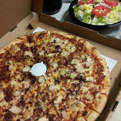 It’s Pizza Night in Stockton! Today I ordered two pizza's from Pizza Guys for the first time. They claimed that their small feeds two people. It was actually individual sized, but them stating that allowed them to charge 12$ for it/5(28).