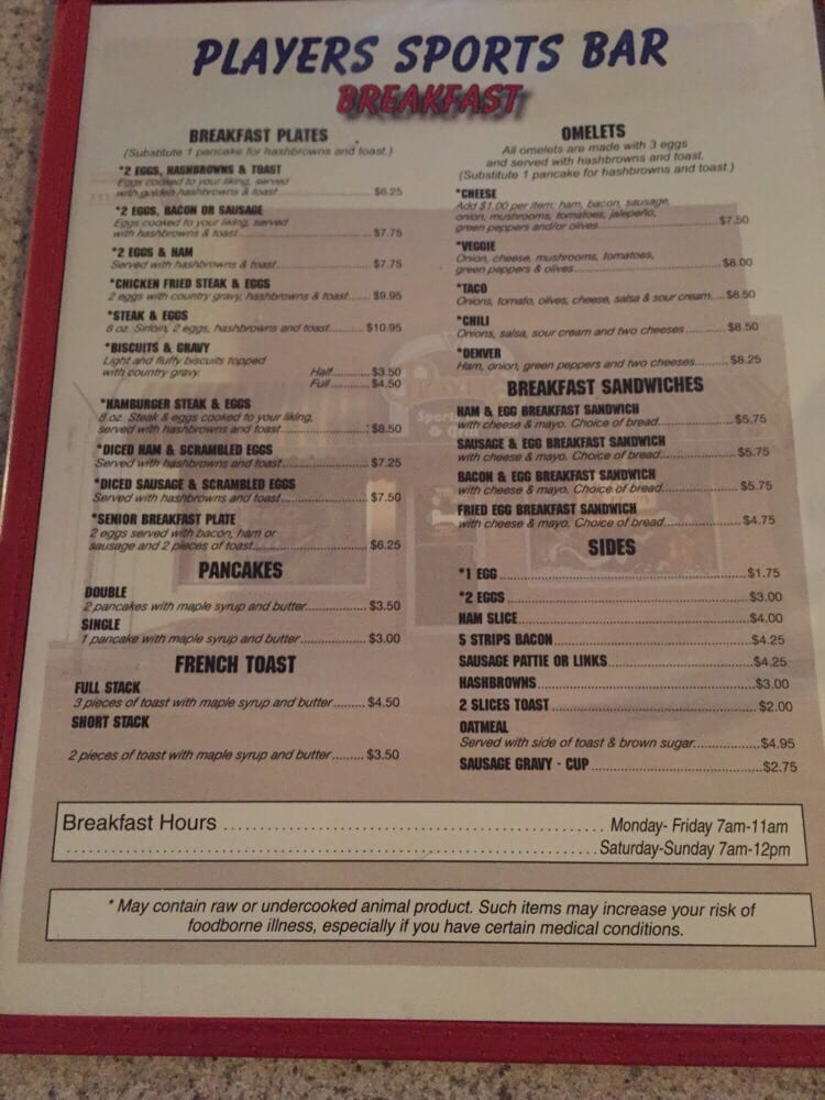 Players Sports Bar & Grill Kennewick, WA Yelp