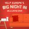 COMPLET : FESTIVAL OF FIRSTS : Yelp Europe's Big Night In : Paris !