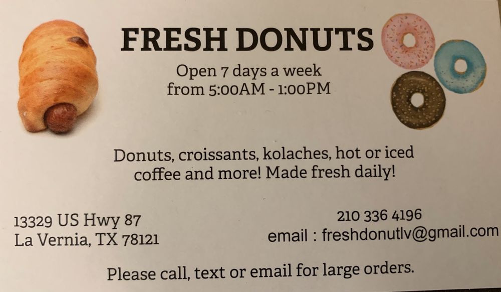FRESH DONUTS