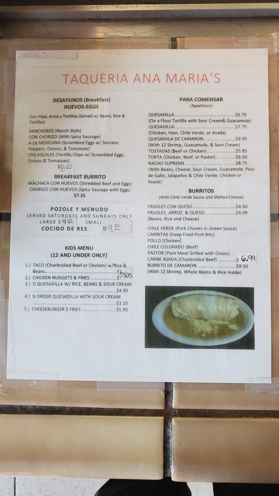 Taqueria Ana Maria's