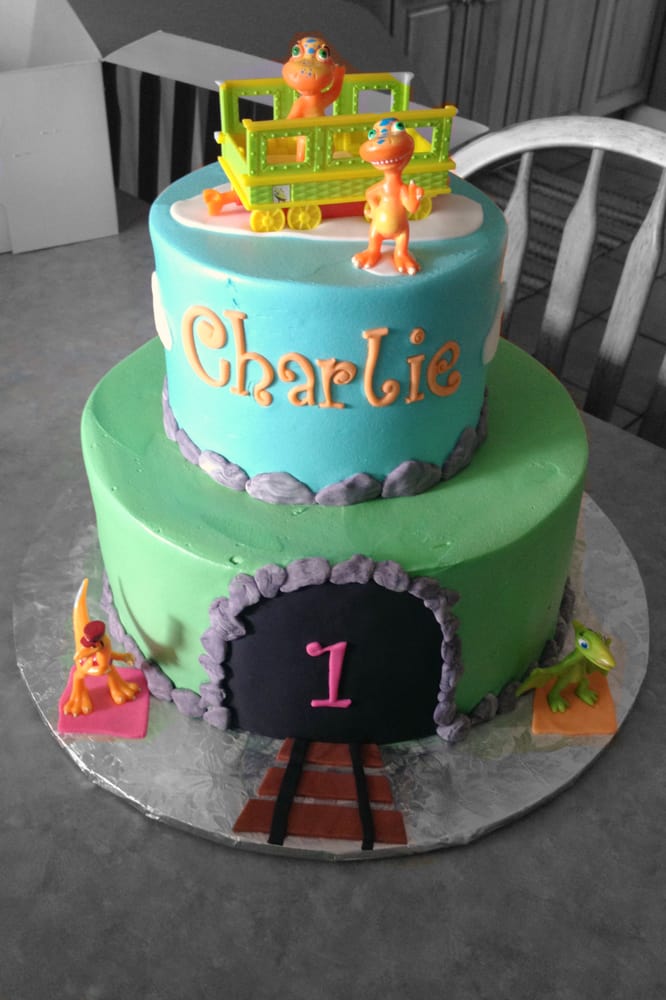 Dinosaur Train 1st Birthday Cake Yelp