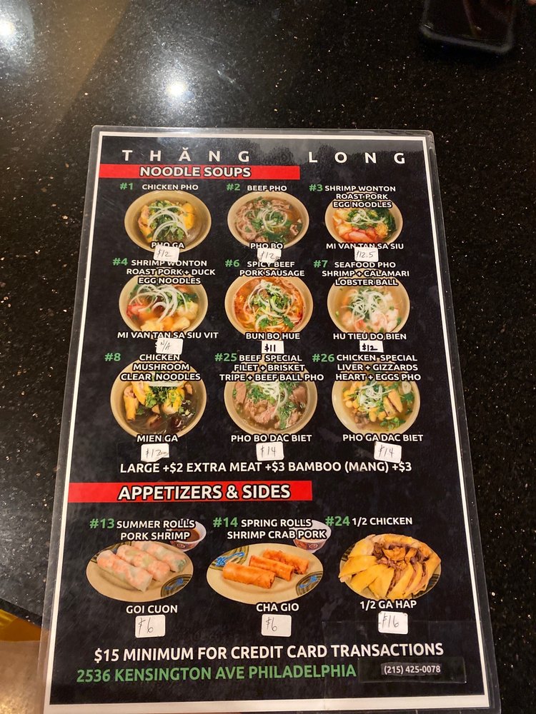Thang Long Pho Restaurant