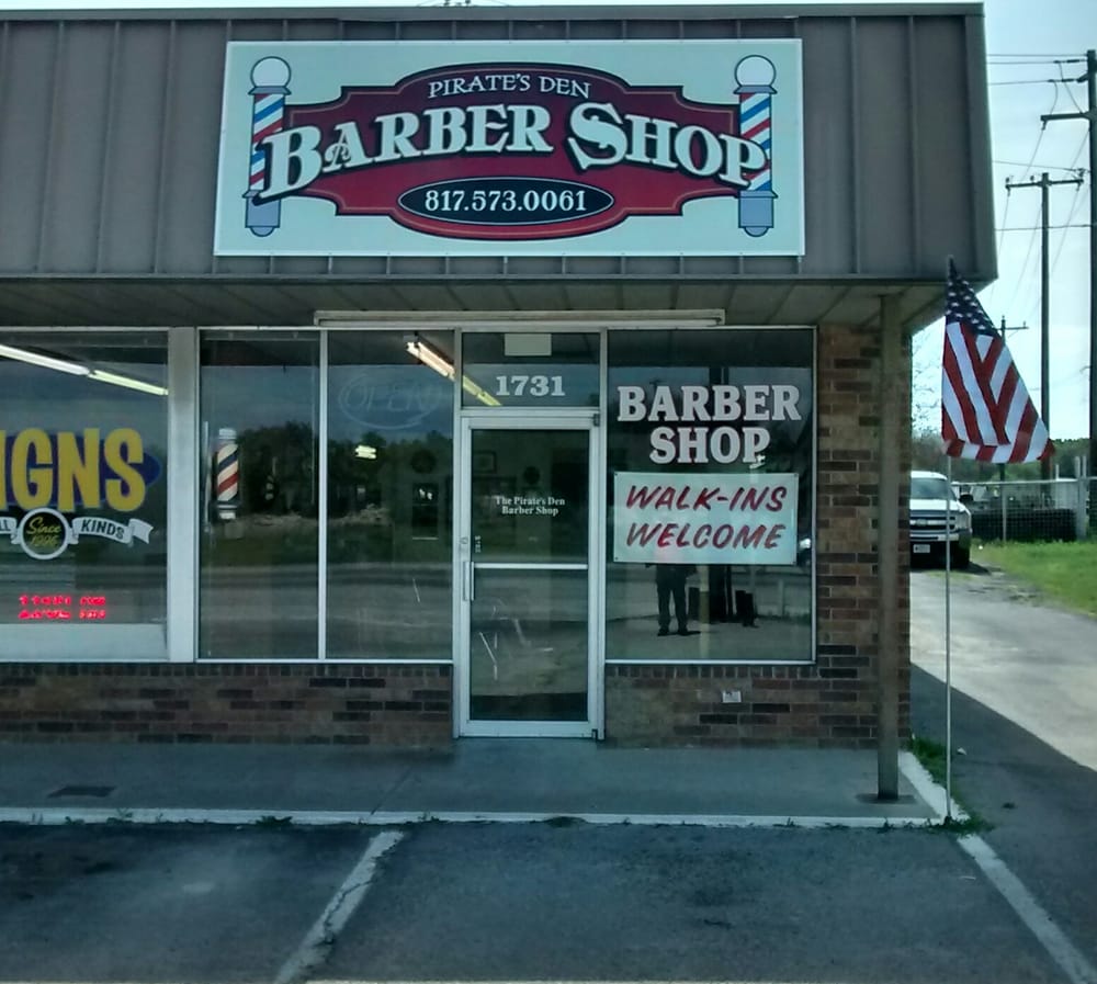 Pirates Den Barber Shop Barbers 1731 E Hwy 377, Granbury, TX
