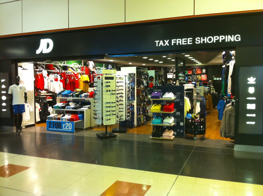 JD North Terminal Sporting Goods Gatwick Airport N Terminal, London