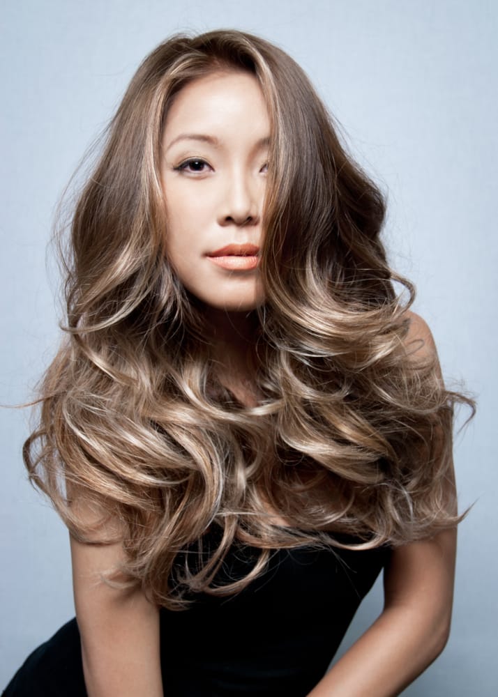 Smoked Ash ombre on Asian hair by Guy Tang - Yelp