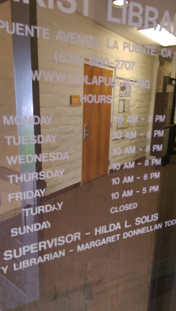 County of Los Angeles Public Library Sunkist Library 12 Reviews