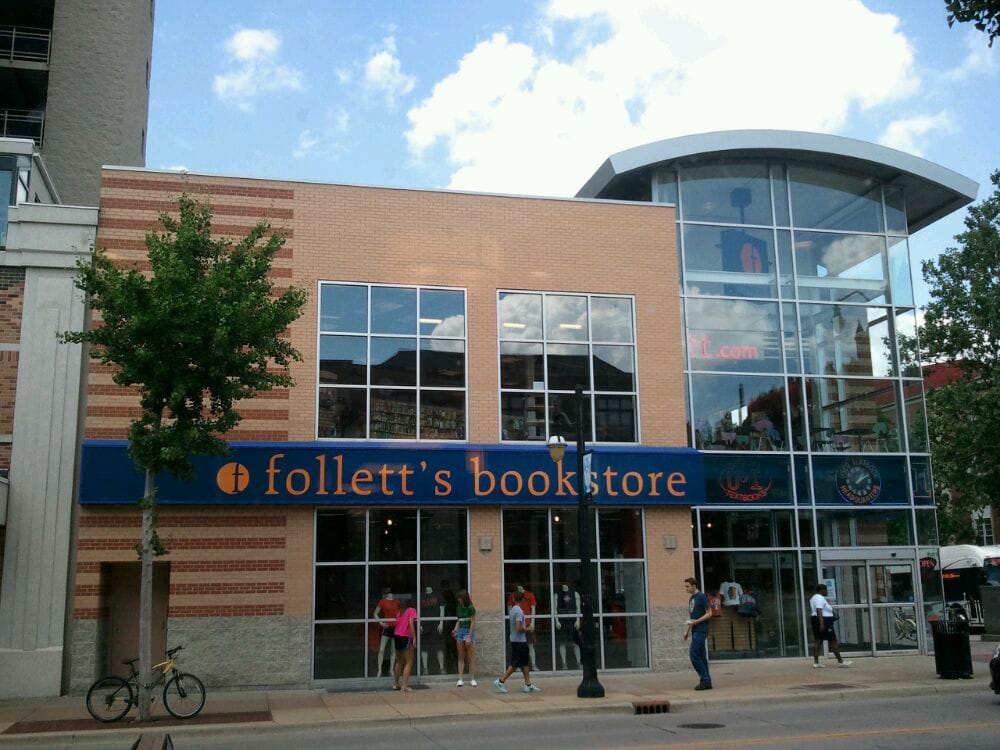 Follett Energy Squared Bookstore CLOSED Bookstores 627 S Wright