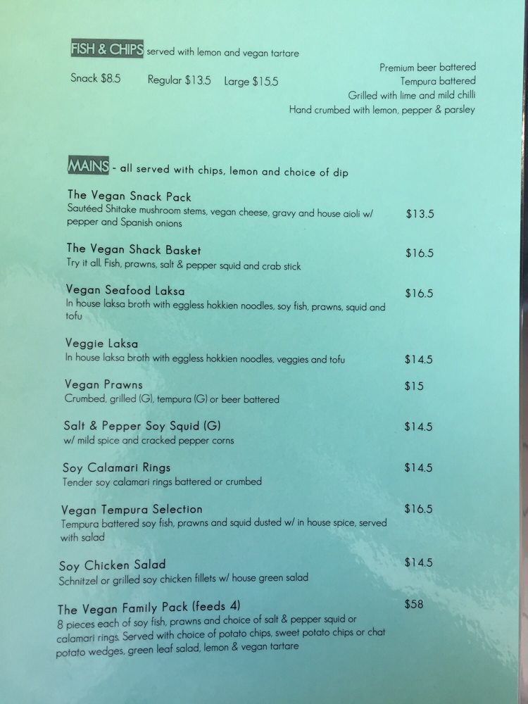 Fish & Chips food from Merimbula to Gosford