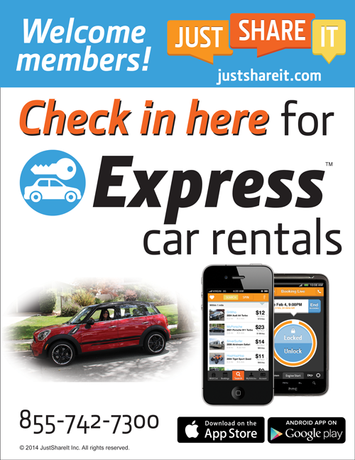 just share it 15 photos car rental financial district san