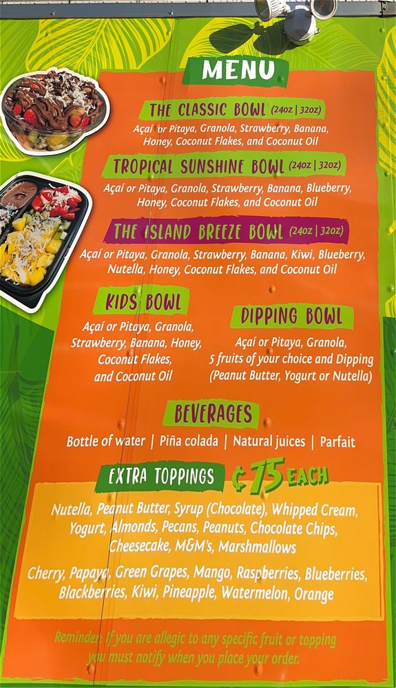 Acai island breeze Acai island breeze