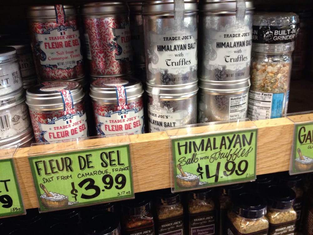 Fleur de Sel is back, joined by its cousin, Himalayan truffle salt! Yelp