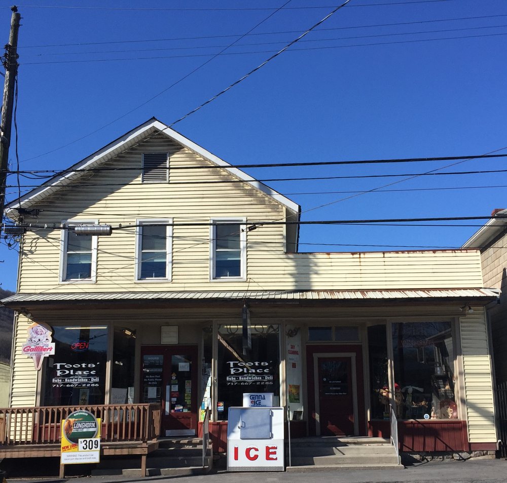 Toots’ Place Salad 33 S Main St, Reedsville, PA Restaurant