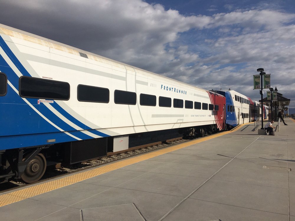 UTA frontrunner south Jordan Train Stations 10351 S Jordan Gateway