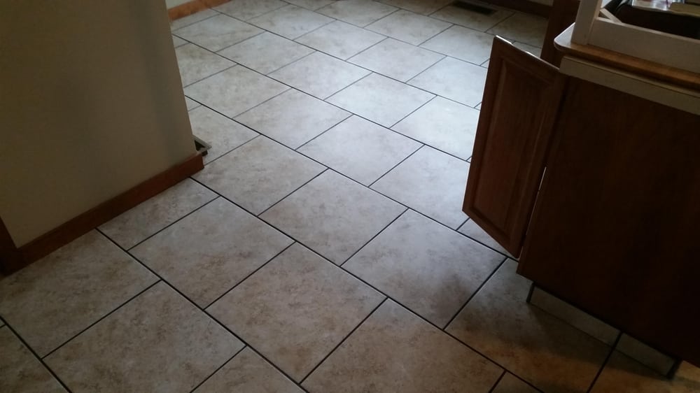 Tile Install With Running Bond Pattern Grouted Yelp Photo Of Brookvale Flooring North Haven Ct United States Tile Install With